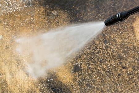 Commercial pressure washing service